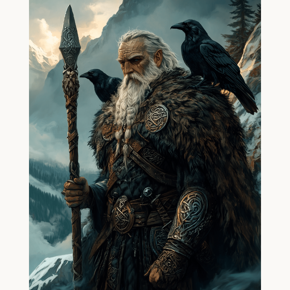 The Allfather - Number Artist Diamond Painting Kits