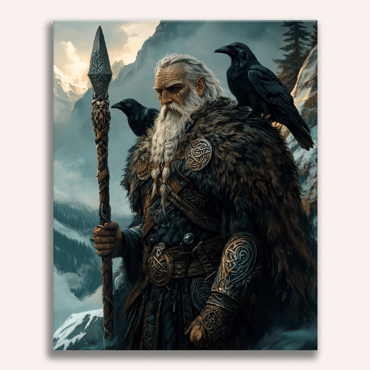 The Allfather - Number Artist Diamond Painting Kits