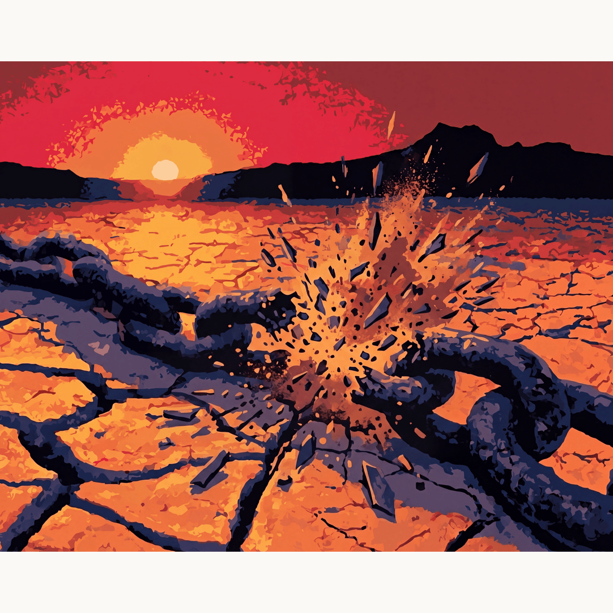 The Chain - Number Artist Paint by Numbers Kits