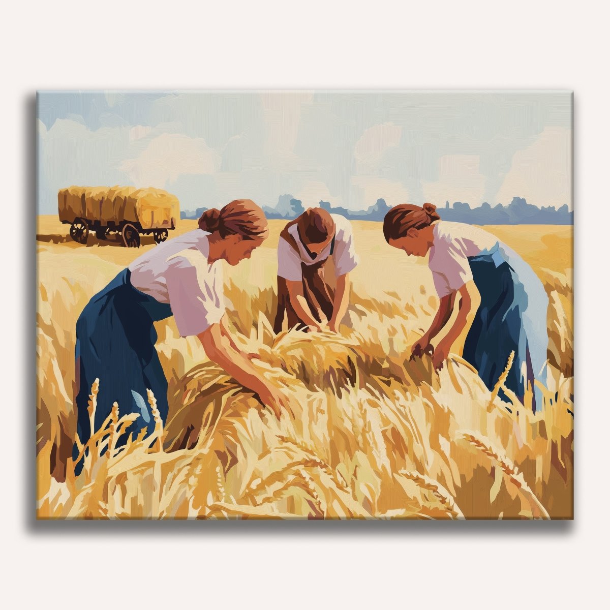 The Gleaners - Number Artist Diamond Painting Kits
