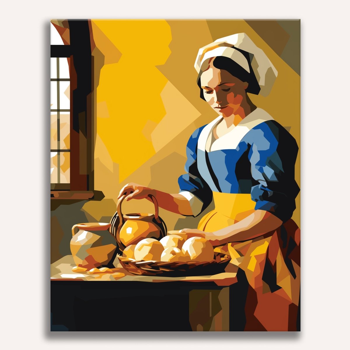 The Milkmaid - Number Artist Diamond Painting Kits