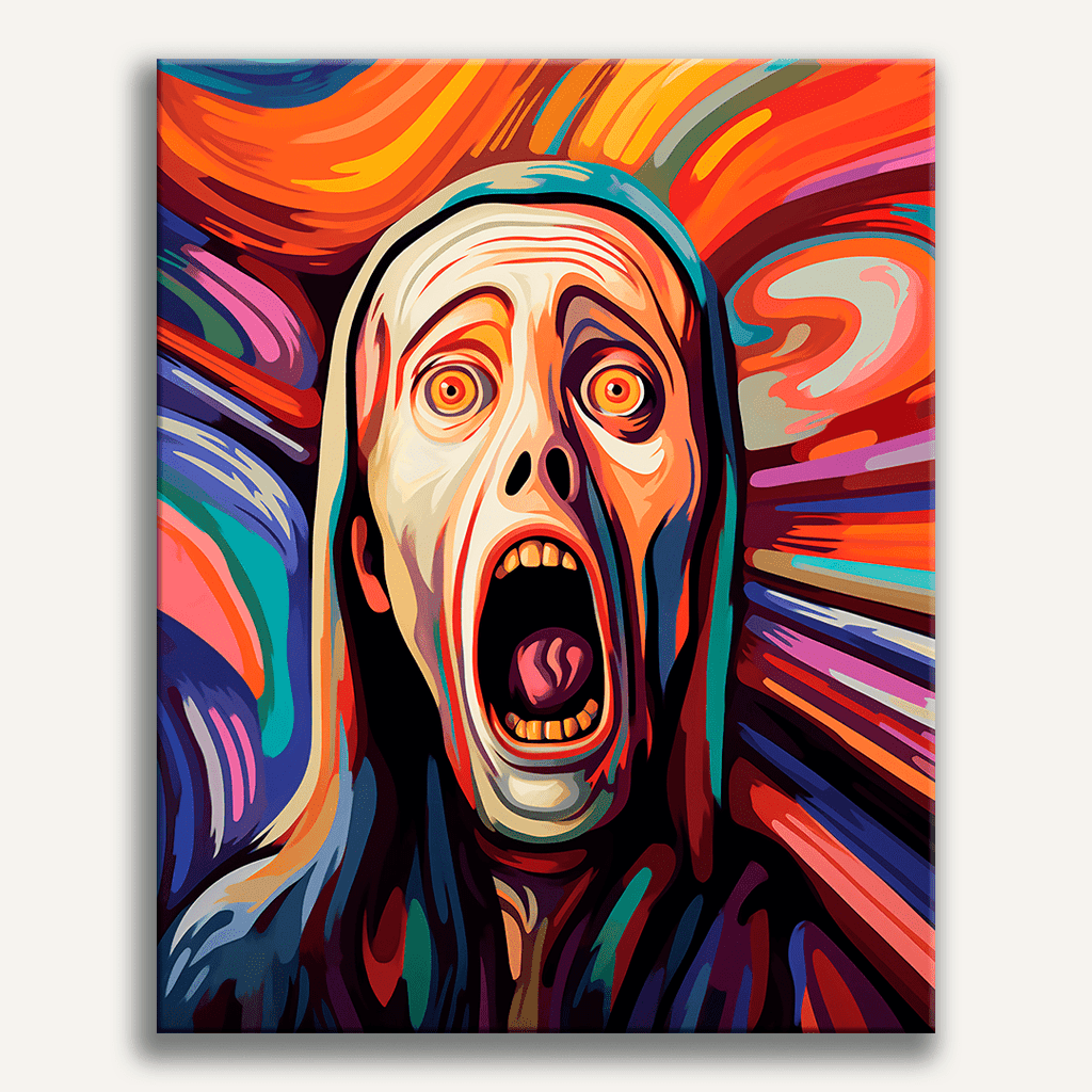 scream ページ the-scream-paint-by-numbers-