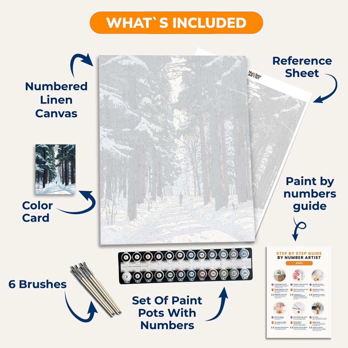 The Sound of Silence - Number Artist Paint by Numbers Kits