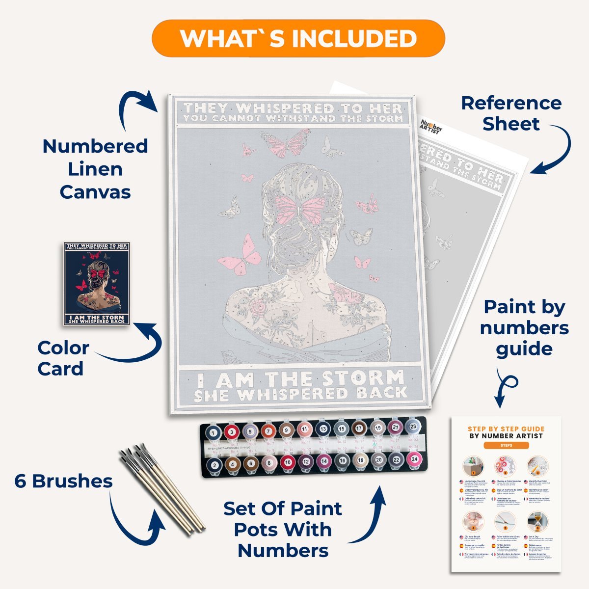 The Storm - Number Artist Diamond Painting Kits