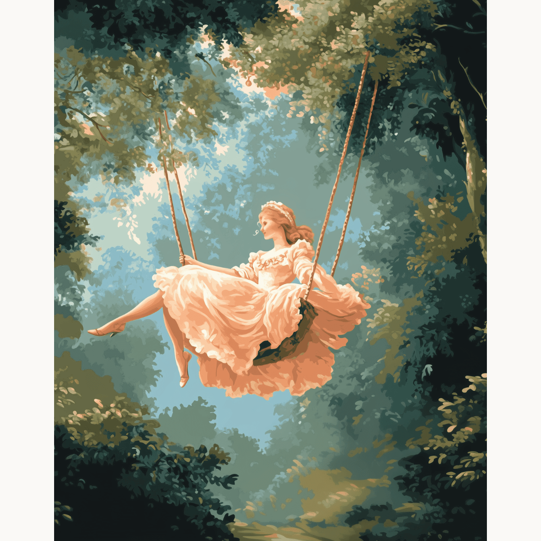The Swing - Number Artist Diamond Painting Kits