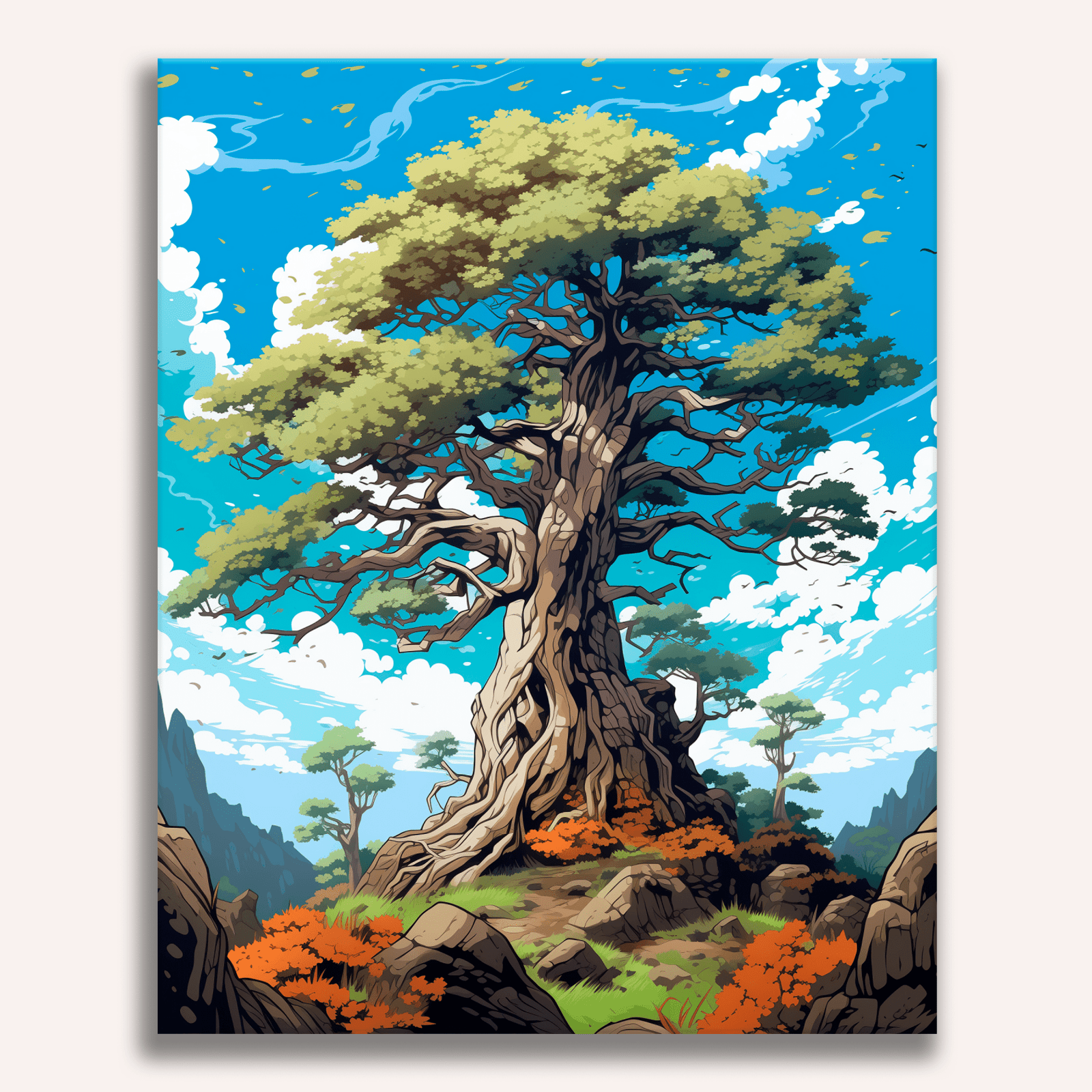 The Wisest Tree Paint by Numbers Kit