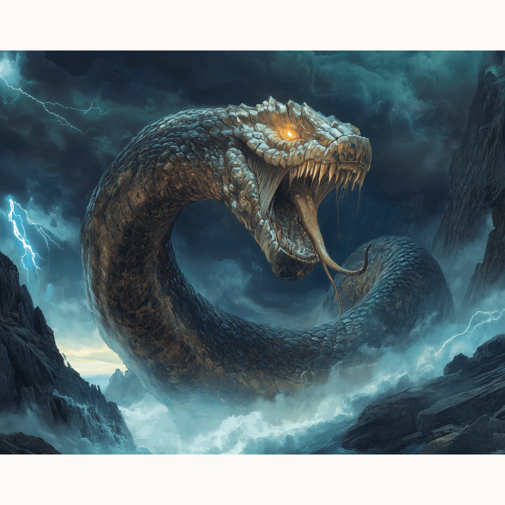 The World Serpent - Number Artist Diamond Painting Kits