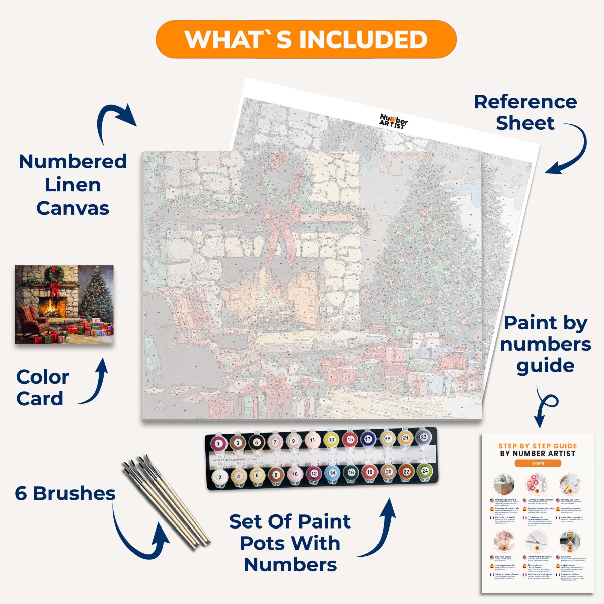 Too Many Presents - Number Artist Paint By Numbers Kits