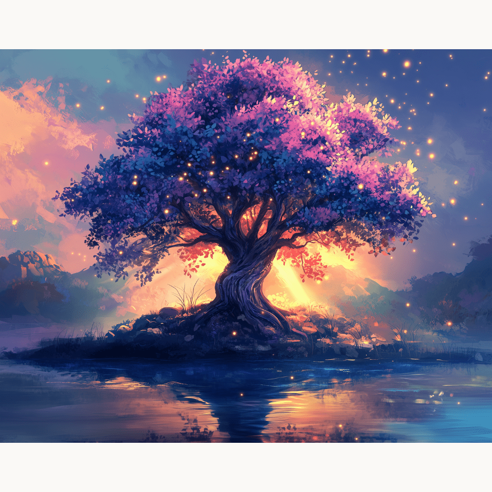 Tree of Life - Number Artist Diamond Painting Kits
