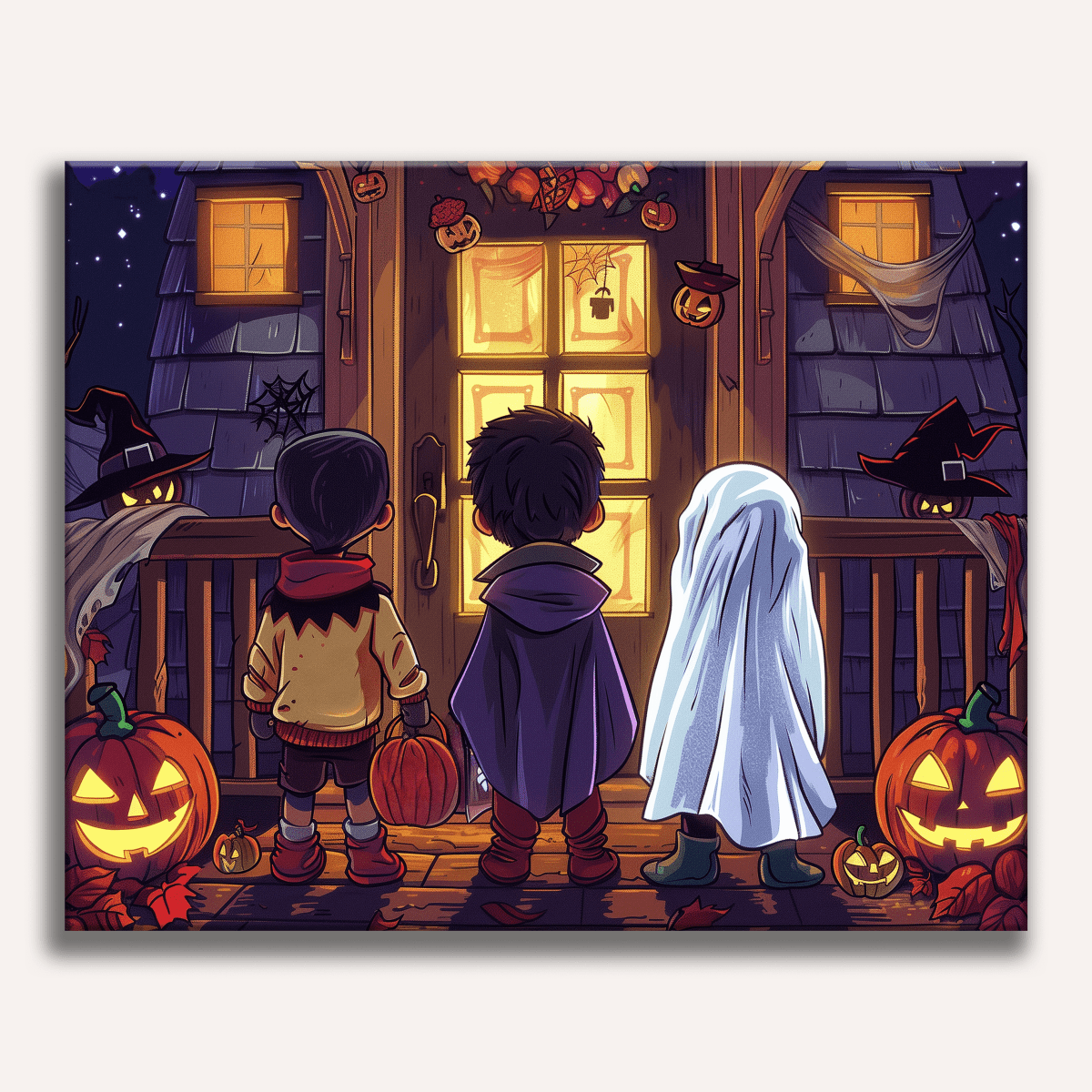 Trick or Treat - Number Artist Diamond Painting Kits