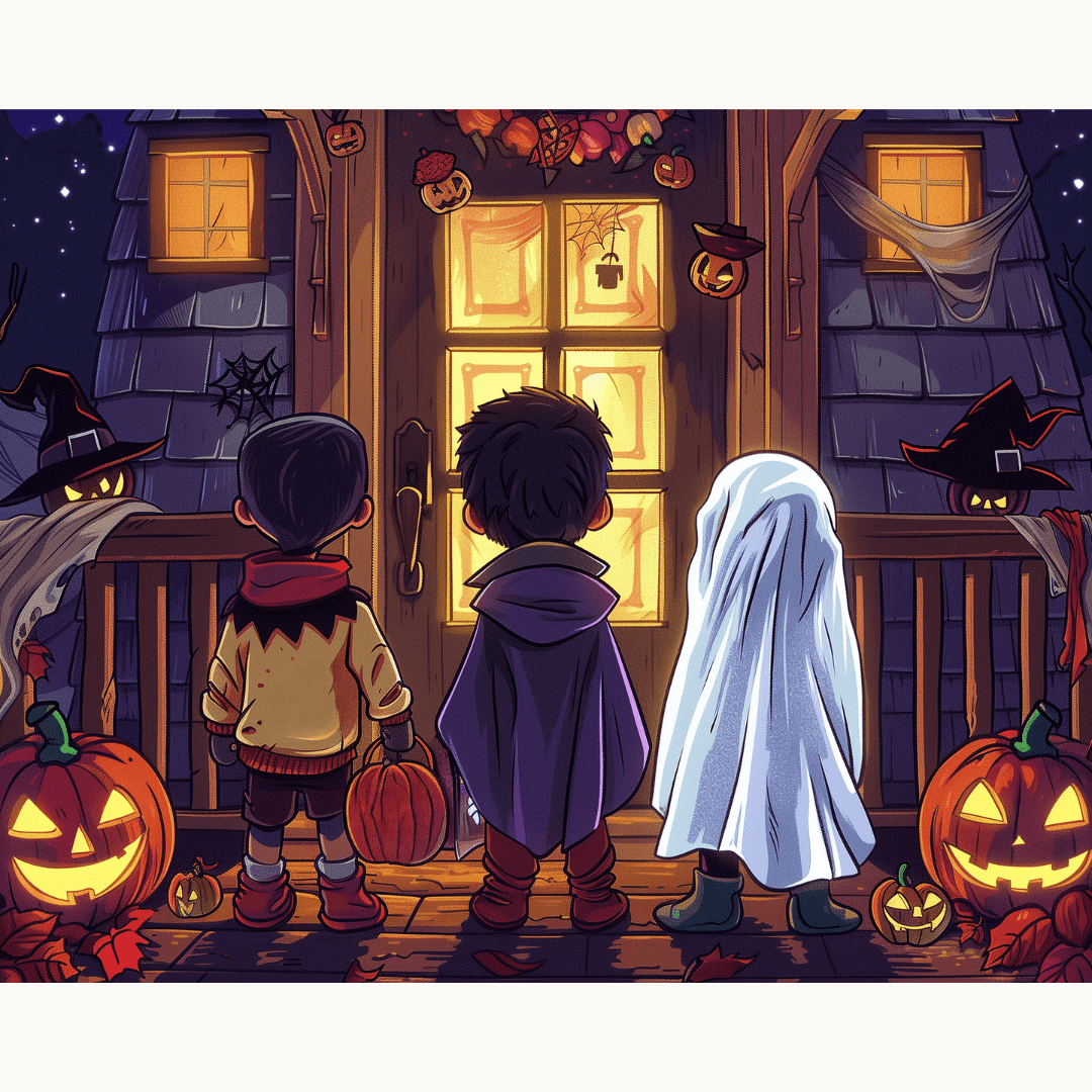 Trick or Treat - Number Artist Diamond Painting Kits