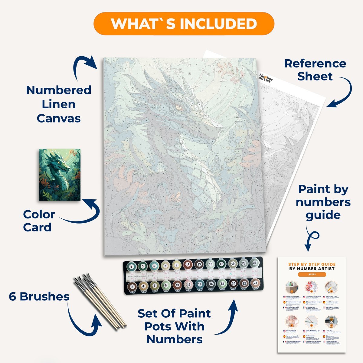 Underwater Guardian - Number Artist Diamond Painting Kits