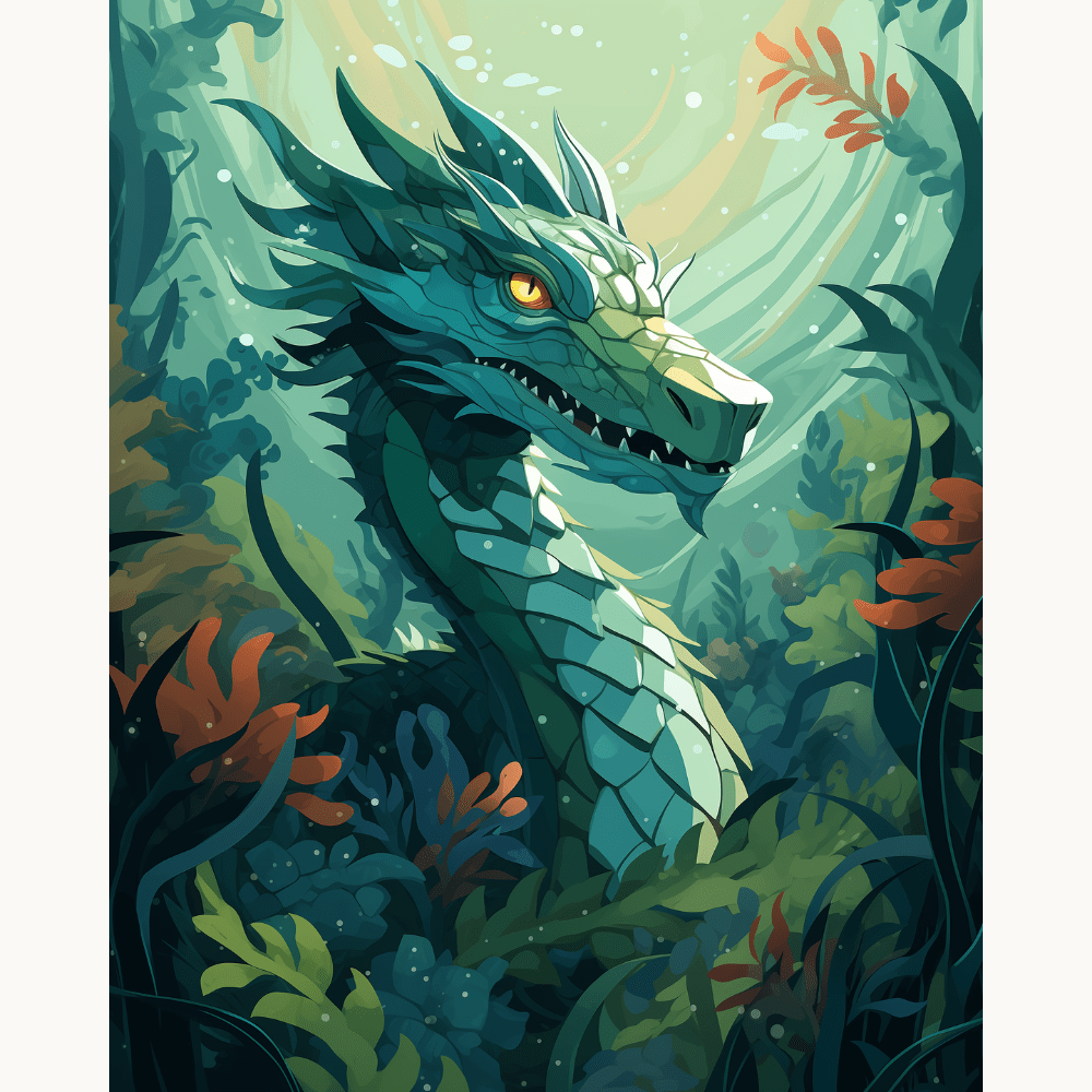 Underwater Guardian - Number Artist Diamond Painting Kits