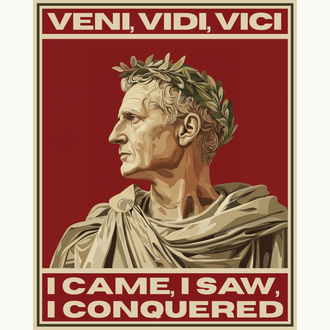 Veni Vidi Vici - Number Artist Diamond Painting Kits