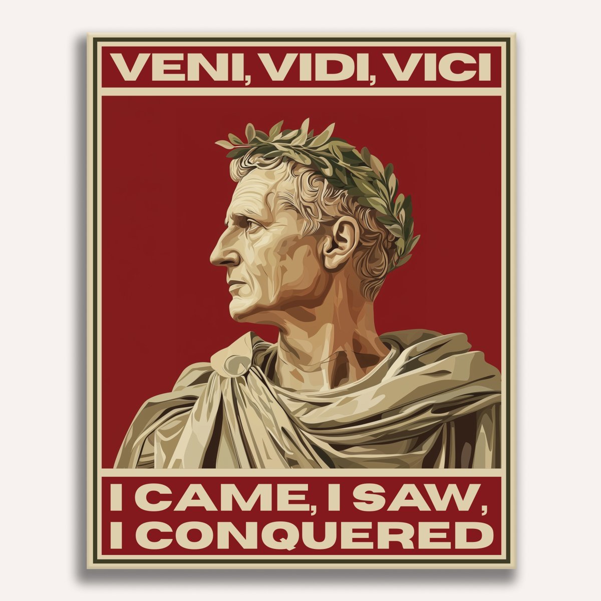 Veni Vidi Vici - Number Artist Diamond Painting Kits