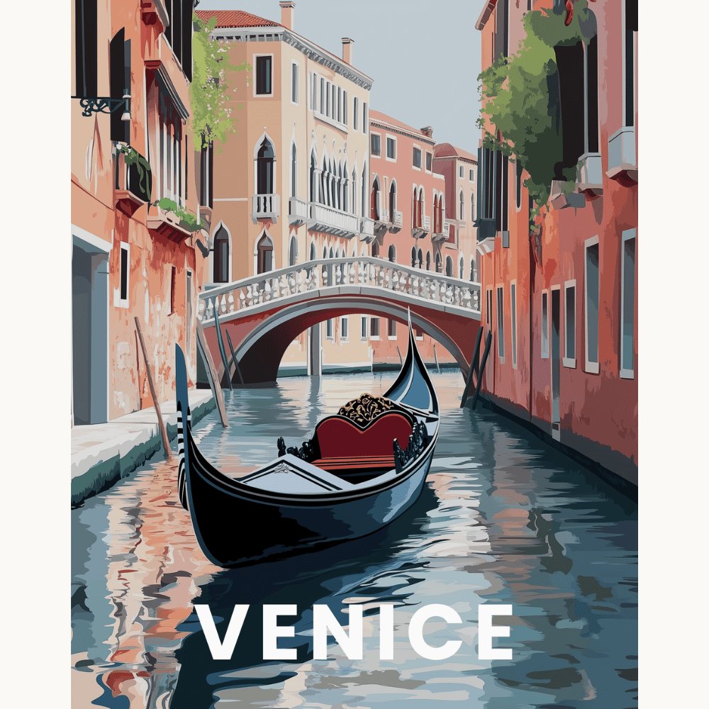 Venice - Number Artist Diamond Painting Kits