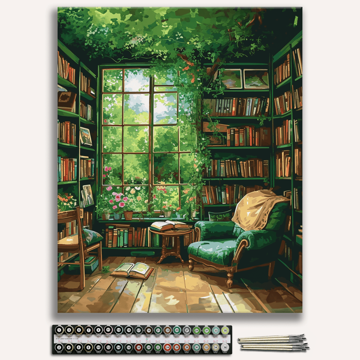 Verdant Book Nook