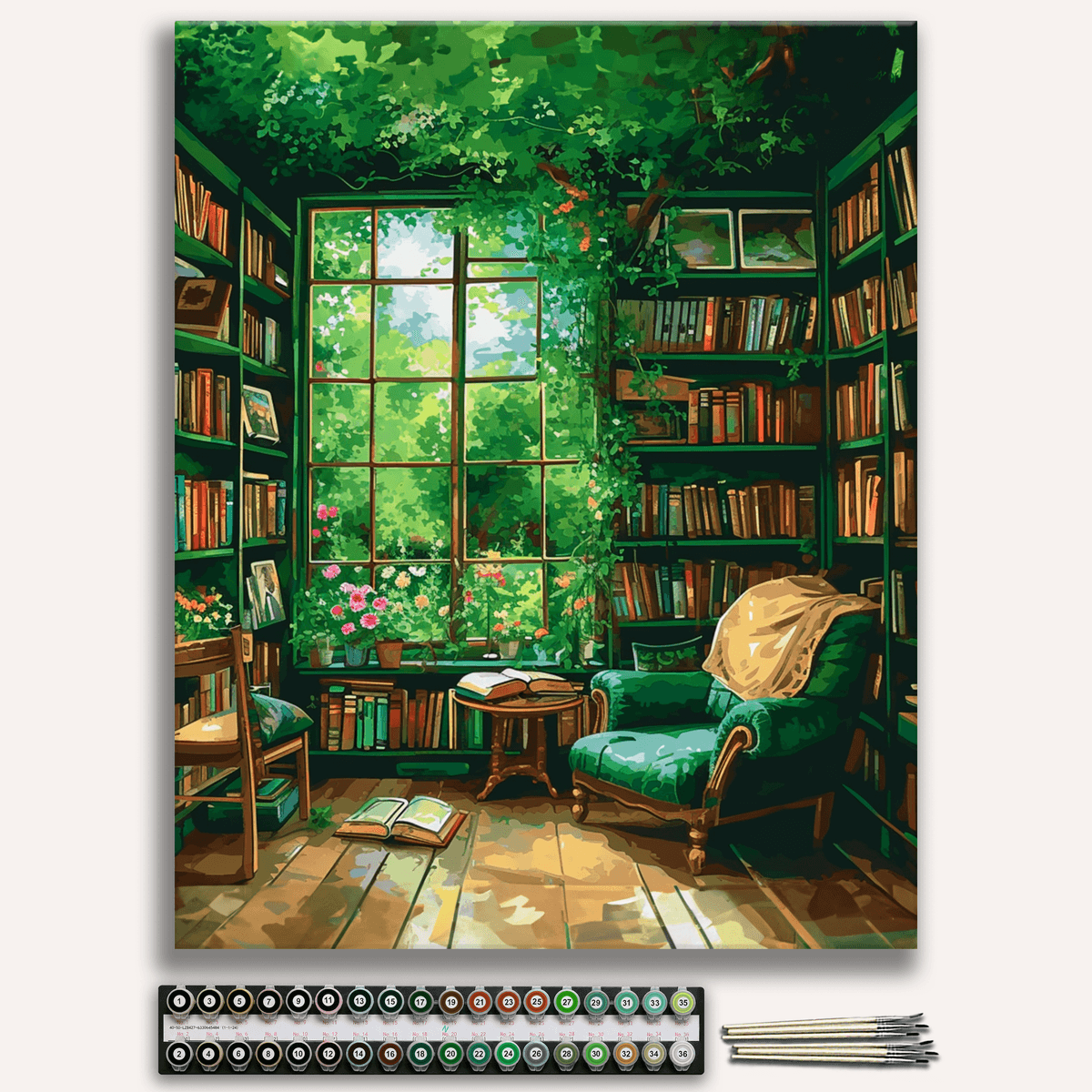 Verdant Book Nook
