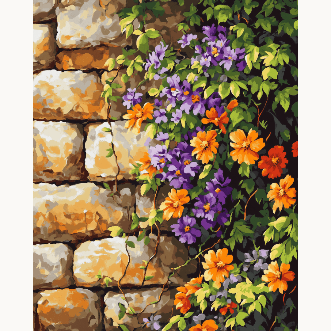 Vine Walls - Number Artist Diamond Painting Kits