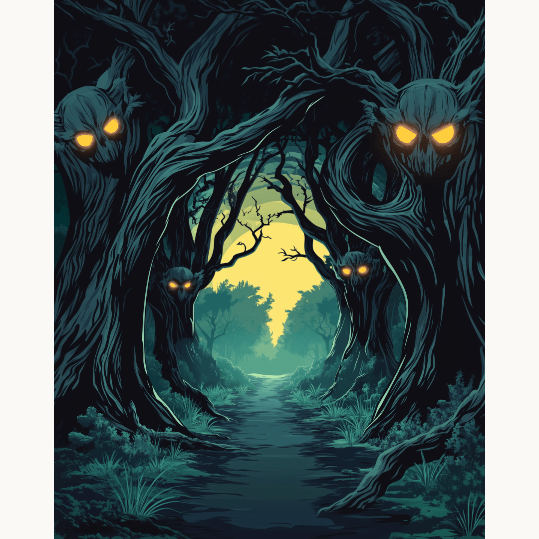 Watching Forest - Number Artist Diamond Painting Kits