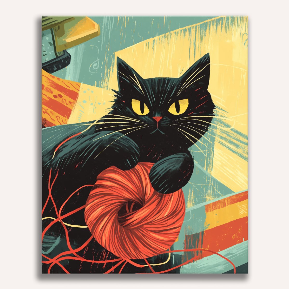 Yarn Hunter - Number Artist Diamond Painting Kits