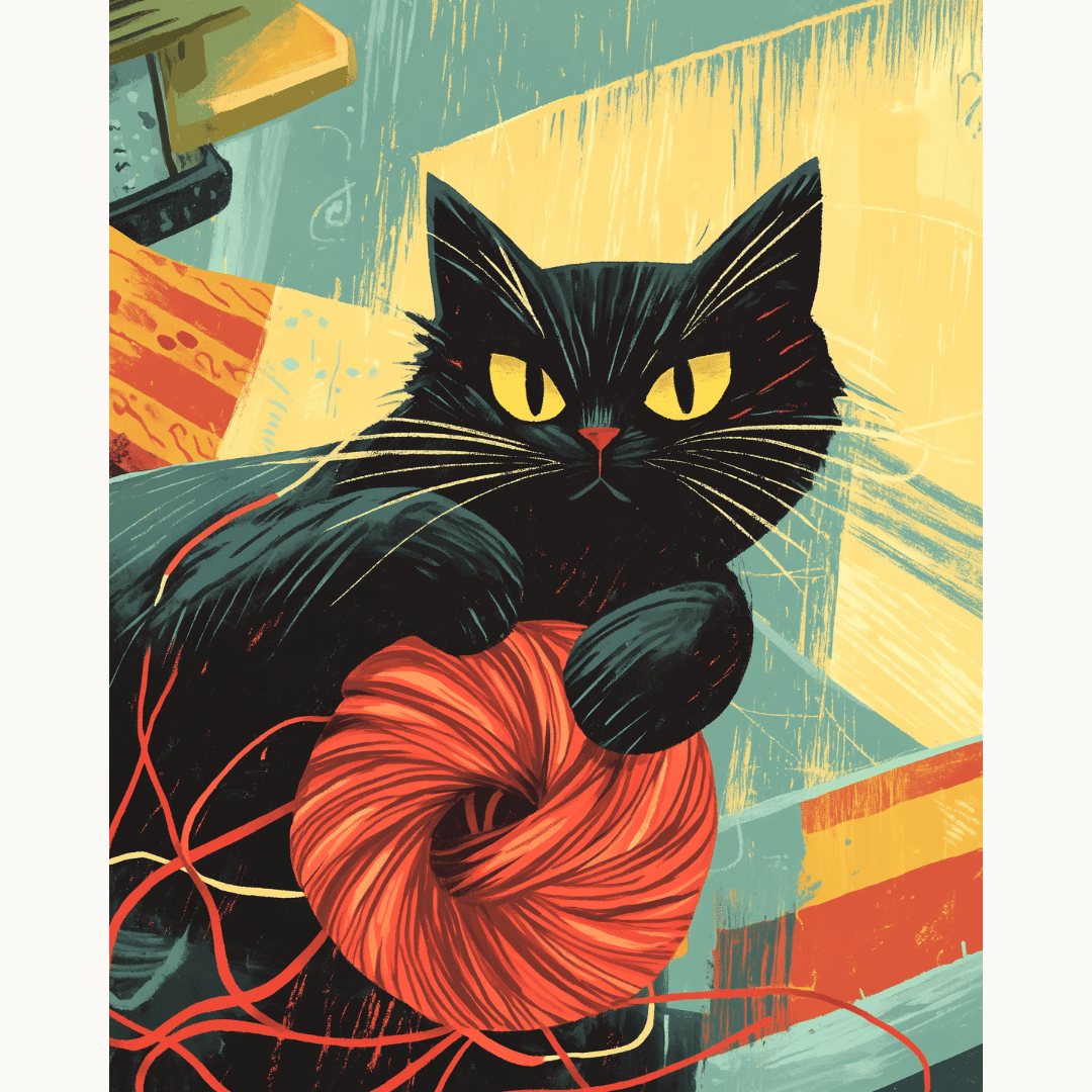 Yarn Hunter - Number Artist Diamond Painting Kits